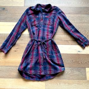 Eddie Bauer flannel dress